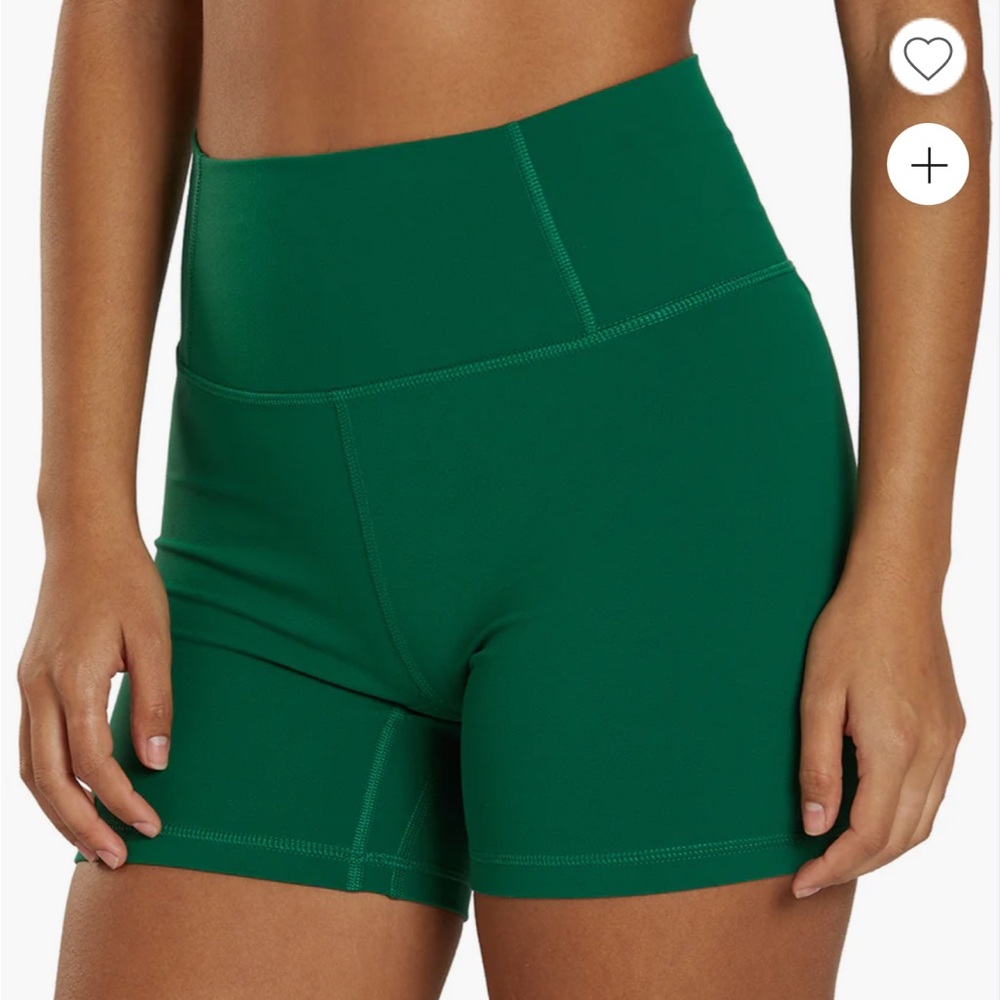 FP movement by Free People Green Women's High-Waisted Shorts